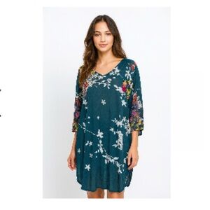 Johnny Was Watercolor Fisher Blouse